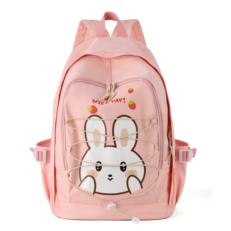Schoolbag schoolbag for girls, junior high school students, primary school students, high value, large capacity, light weight, ridge backpack