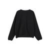 Nike Sweatshirts Men's Black Crew Neck Moderate Regular FB8379-010