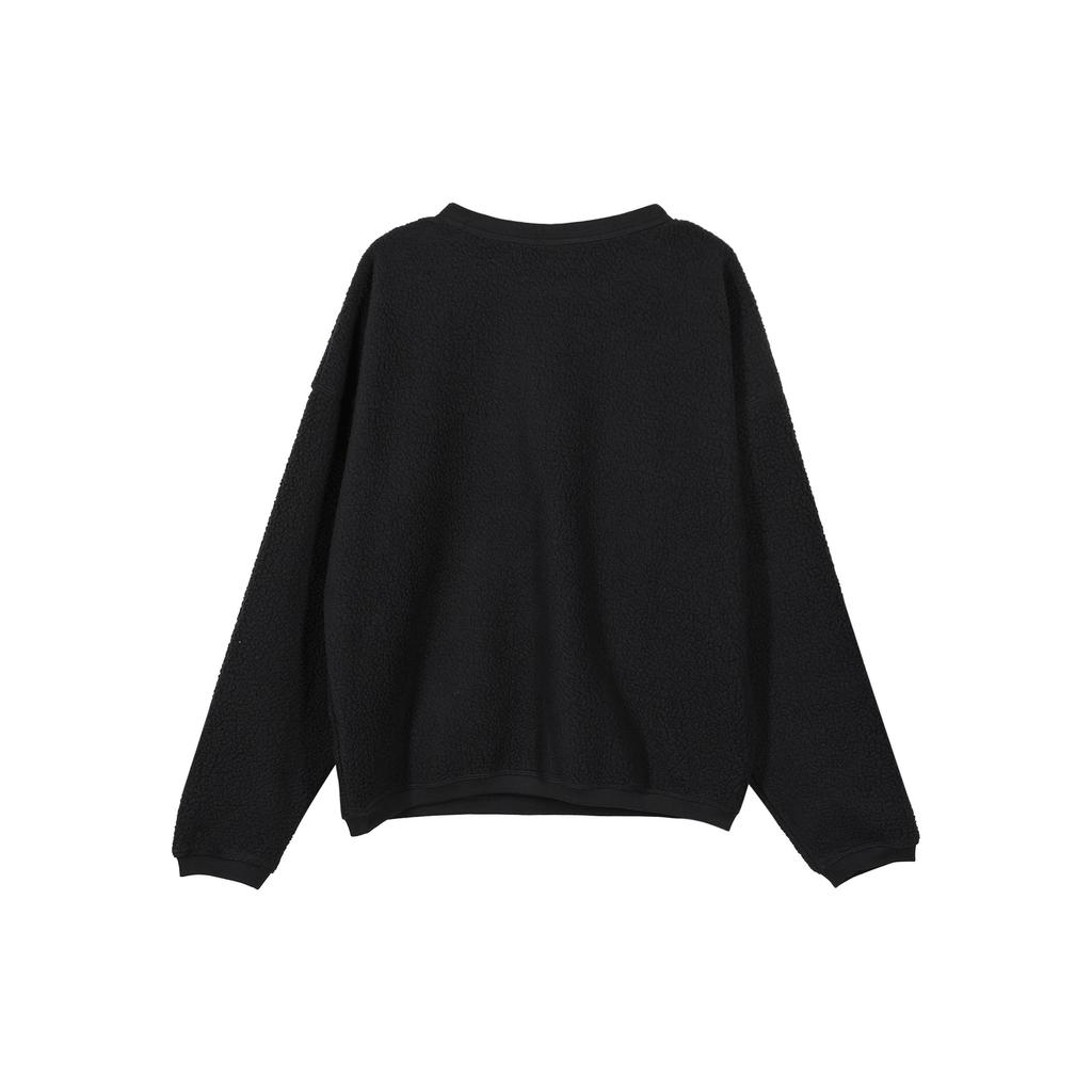 Nike Sweatshirts Men's Black Crew Neck Moderate Regular FB8379-010