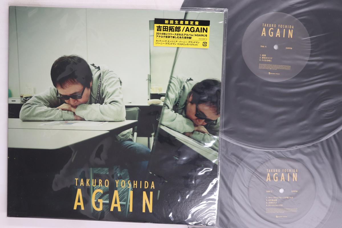 

LP Record TAKURO YOSHIDA AGAIN AVJD93467 avex trax 2016 Japan Japanese PopRock Used