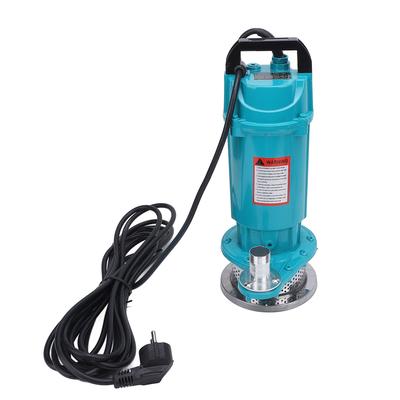 Bomba de Agua Sumergible 370W Puerto de 1 pulgada Elevación 12m Bomba Sumergible de Utilidad 370W para Toma de Río Enchufe UE