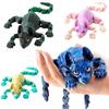 Boy Gift  3D Printed Sphynx Cat Realistic Hairless Cat Figurine Cute Gifts for Boy Articulated Fidget Toys for Lovers Home Decor