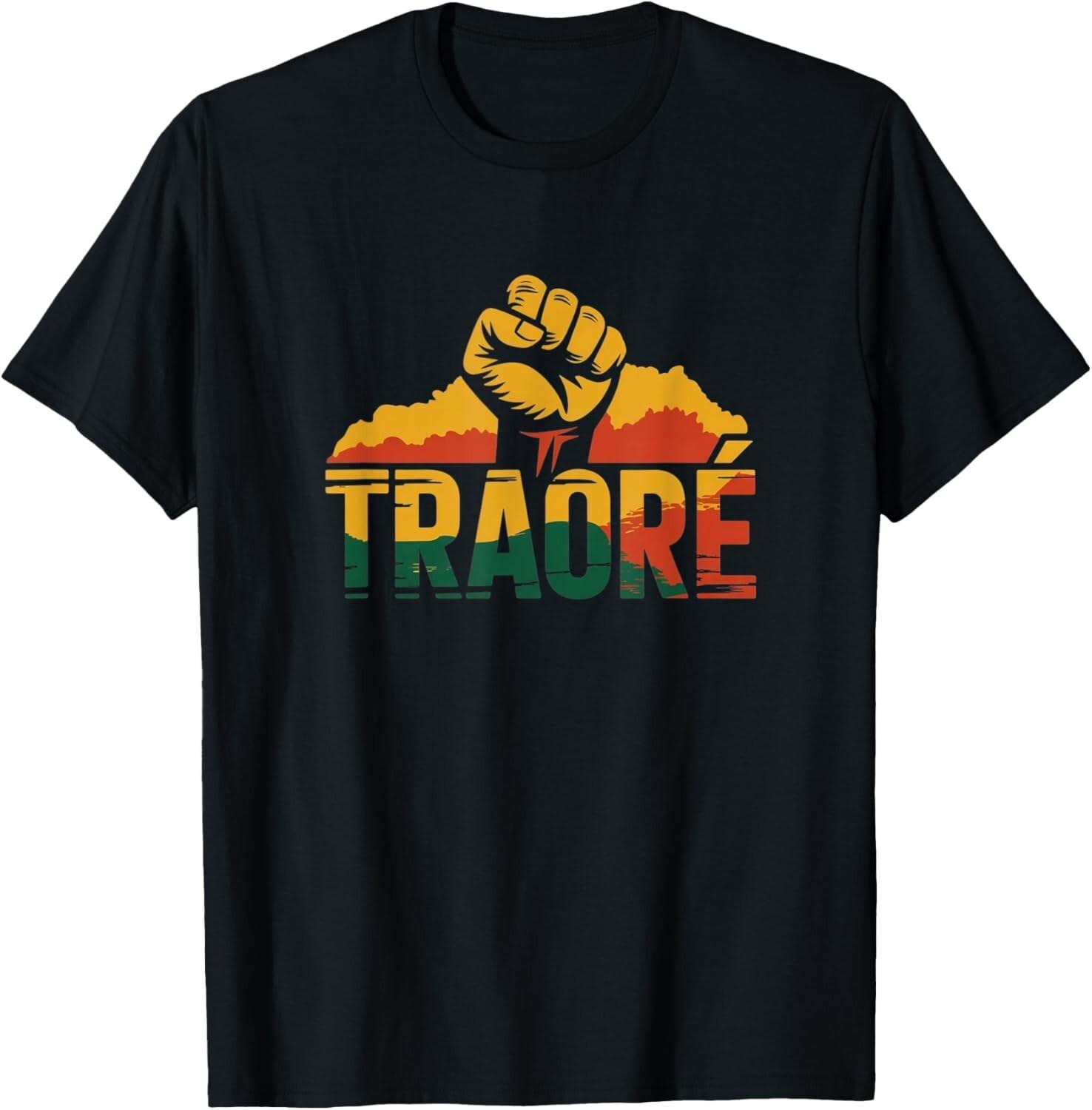 Burkina Faso- Ibrahim Traoré / Thomas Sankara T-Shirt Mens Womens Tees Top unisex T-Shirt Mens Womens Tees Top 2XL
