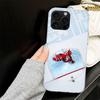 Ice Hockey Rink Sport Case for iPhone 13 12 Mini 11 Pro Max Soft Phone Cover X XS XR 7 SE 8 Plus 6 6S 5 5S Silicone Black Capa