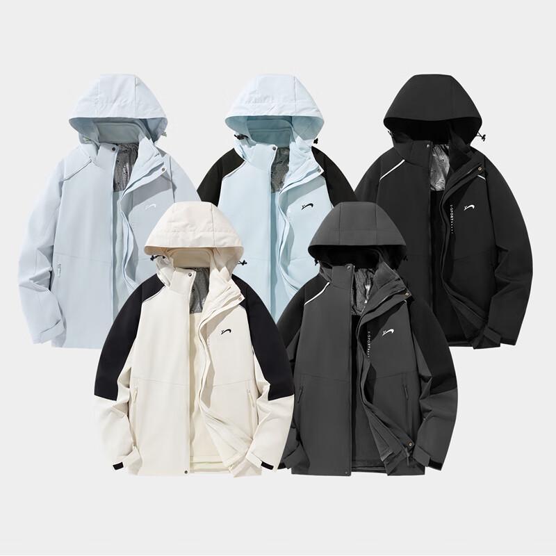 Guirenniao Unisex Winter 3-in-1 Jacket