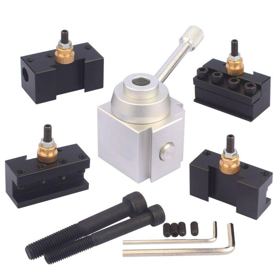 Aluminum Alloy Quick Change Tool Holder for Lathe, Tool Clamp, Billiard Cue, Prayer Beads
