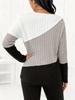 Plus Size Women's Knitwear: 2025 Autumn/Winter New Arrivals - Extra Large Japanese Korean Casual Styles