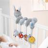 Aipinqi Grey Animal Baby Crib Soothing Toy and Bed Pendant.