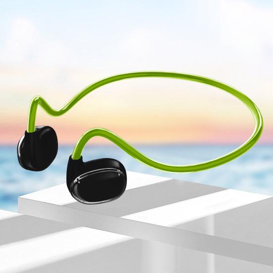 Air Conduction Earphones HiFi Stereo Sound Open Headphones Neck Mounted Bluetooth-compatible 5.3 Handsfree Wireless Earphones