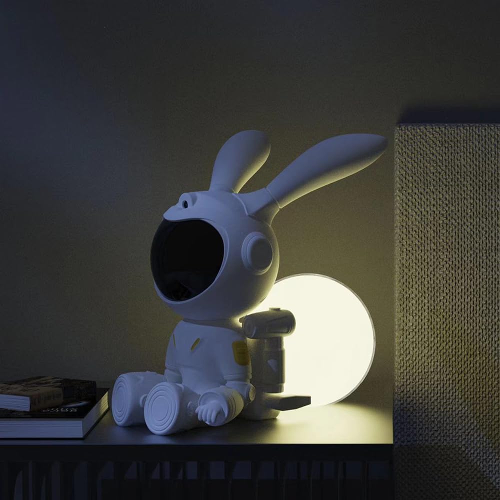 Galaxy Star Projector LED Night Light Starry Space Rabbit Projectot Lamp For Decoration Bedroom Home Decorative Children Gifts