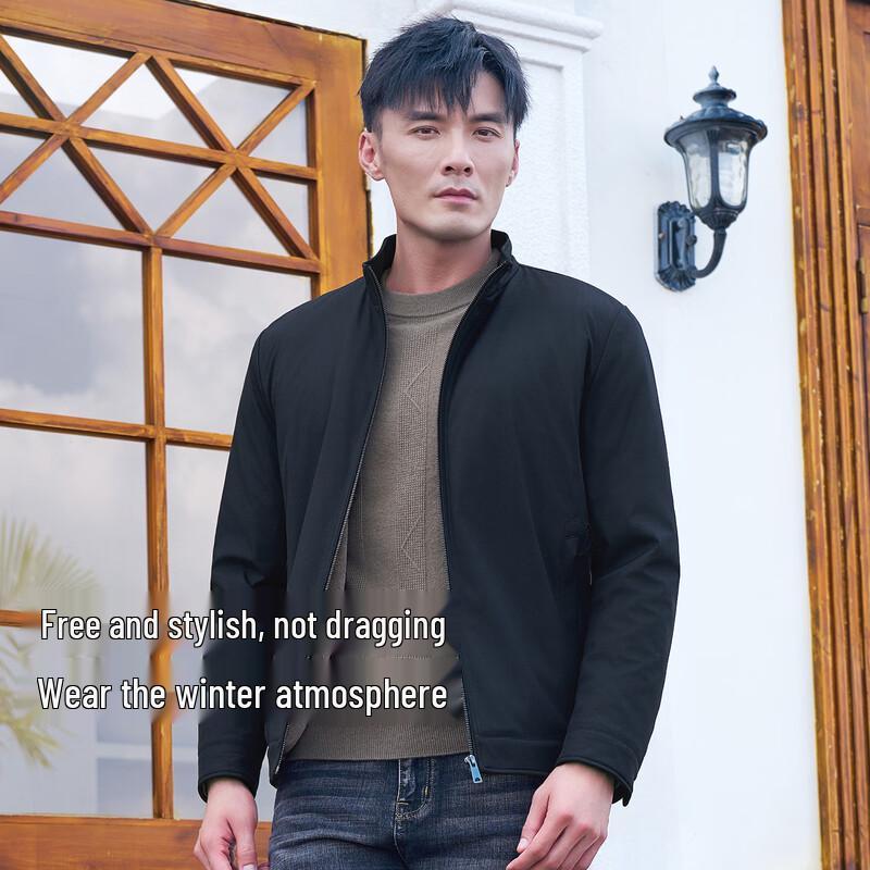 Men's Winter Stand Collar Cotton Jacket