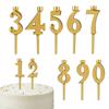 Number Metal Number Candle Holder Set DIY Candles Holders Sets Gifts Birthday Candles Stand