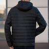 Nike Herren LeBron Daunenfüllung Kapuzenjacke Schwarz 927217-010