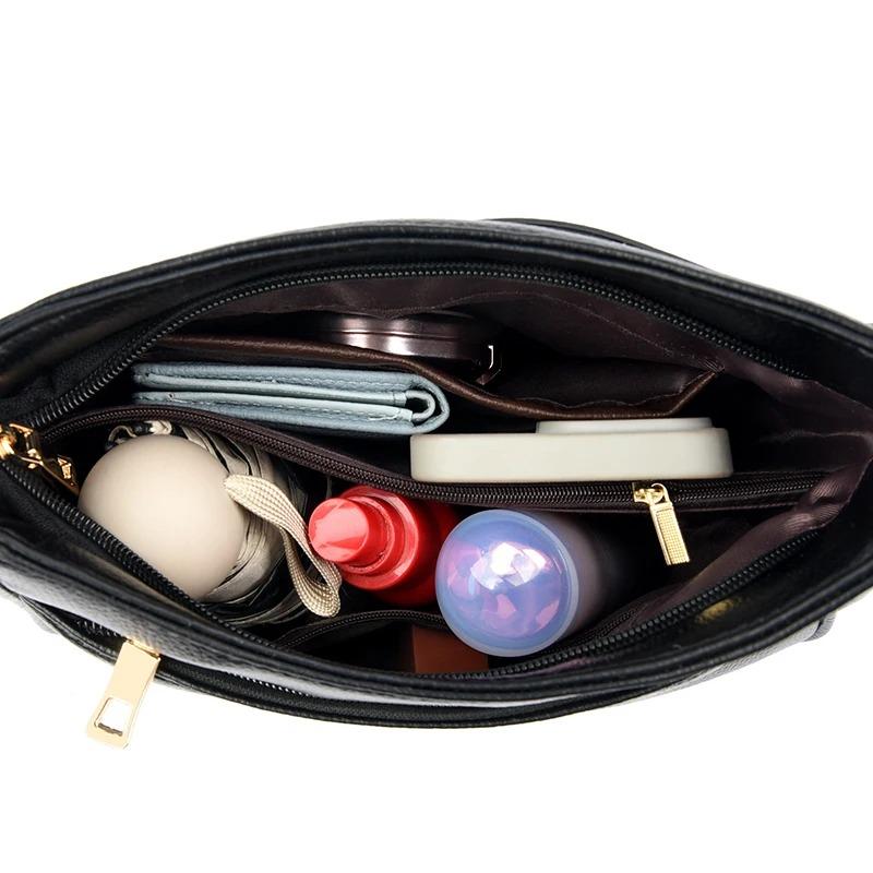 Einfache Retro Damen Schultertasche, Lässige Umhängetasche, Modische Damen Schultertasche, Geeignet für Alltag, Shopping, Pendeln