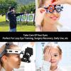 1pc Soft EVA Adult Pirate Eye Patch, Comfortable Breathable Medical Eye Mask for Sleep, Costume Party, Halloween Cosplay Accessory