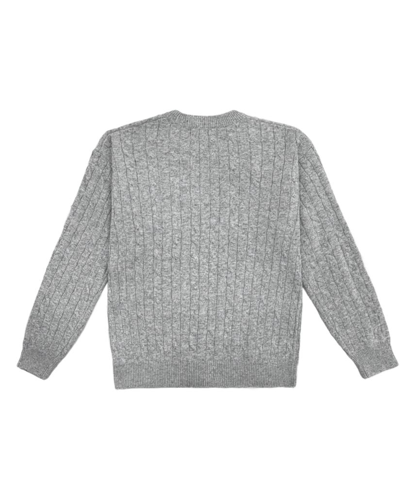 Mucent Mani Round Neck Cable Knit (3 Colors)
