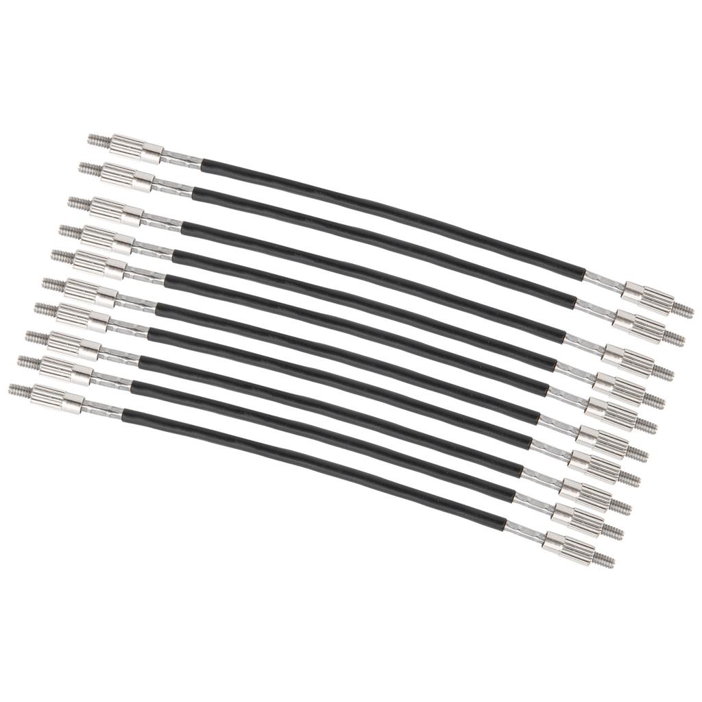 10Pcs 1/2 1/4 Violin Tailgut Tail Gut Steel Wire Tailcord Replacement Accessories