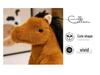 Jucărie de pluș cal transfrontalier: Păpușă Ponei Activitate Zoo & Ornament de Casă Cadou pentru Copii