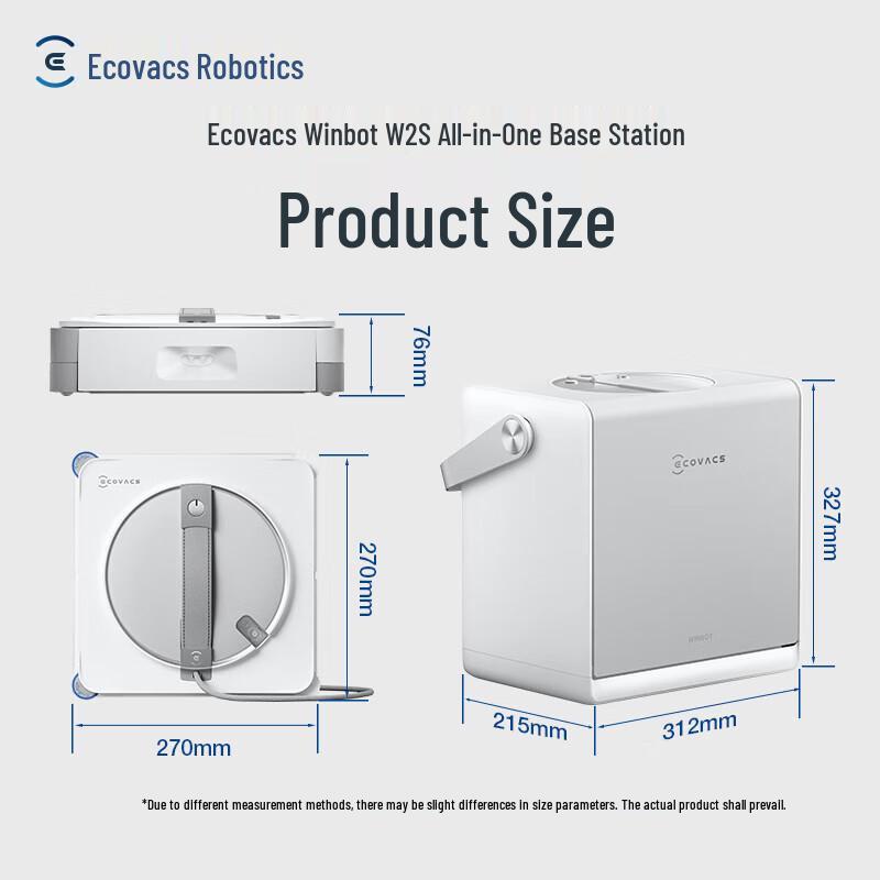 Ecovacs Winbot W2S All-in-one Window Cleaning Robot