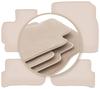 PREMIUM beige Fußmatten für: Mitsubishi Space Star II Schrägheck 2013-