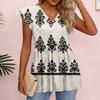 Womens Tops Fashionable V-neck Ruffled Sleeve Short-sleeved T-shirt Business Blouses