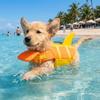 Adjustable Dog Life Vest Shark Shape Dog Swimming Suit Pet Life Jacket  Beach Outdoor