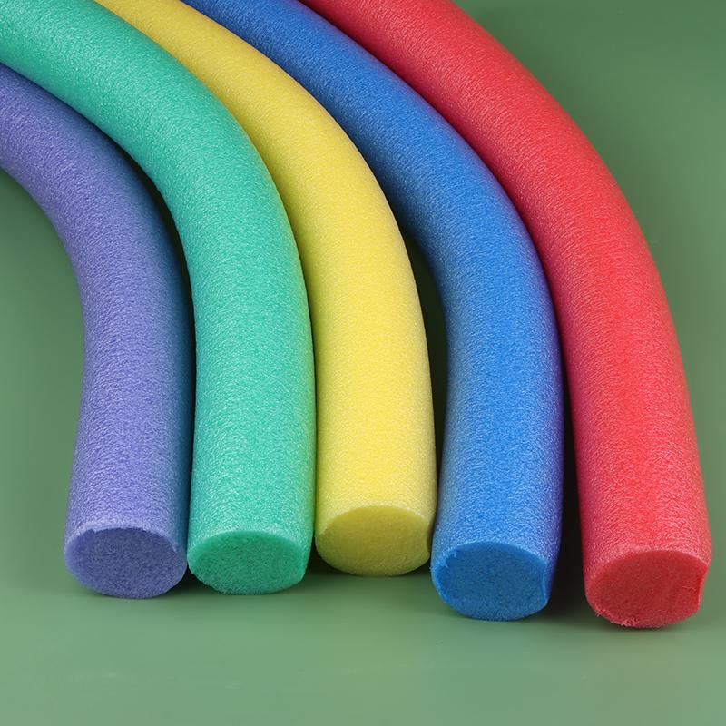 1Pc Random Color Swimming Pool Foam Noodle Float Aid Swim Noodles Ring Buoyancy Stick For Swim Aid Training Beginners