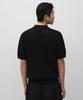 Musinsa Standard Crocheted Knitted Polo Shirt [Black]