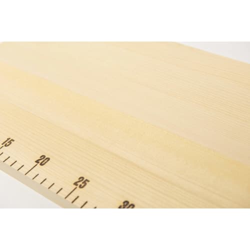FUCHIBITE Aomori Hiba Cutting Board with Scale