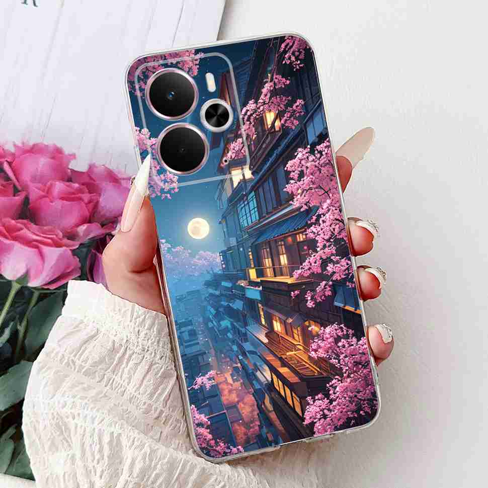 Bumper Clear Case For Realme 14 5G Soft Transparent Cases Silicone Shockproof Cover For Realme 14 14X Pro Realme14Pro Fundas