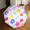 1pc Floral Decorative Automatic Open/Close Umbrella, Formal Events - Ideal Gift for Family or Friends, Outdoor Accessory Yy251211207
