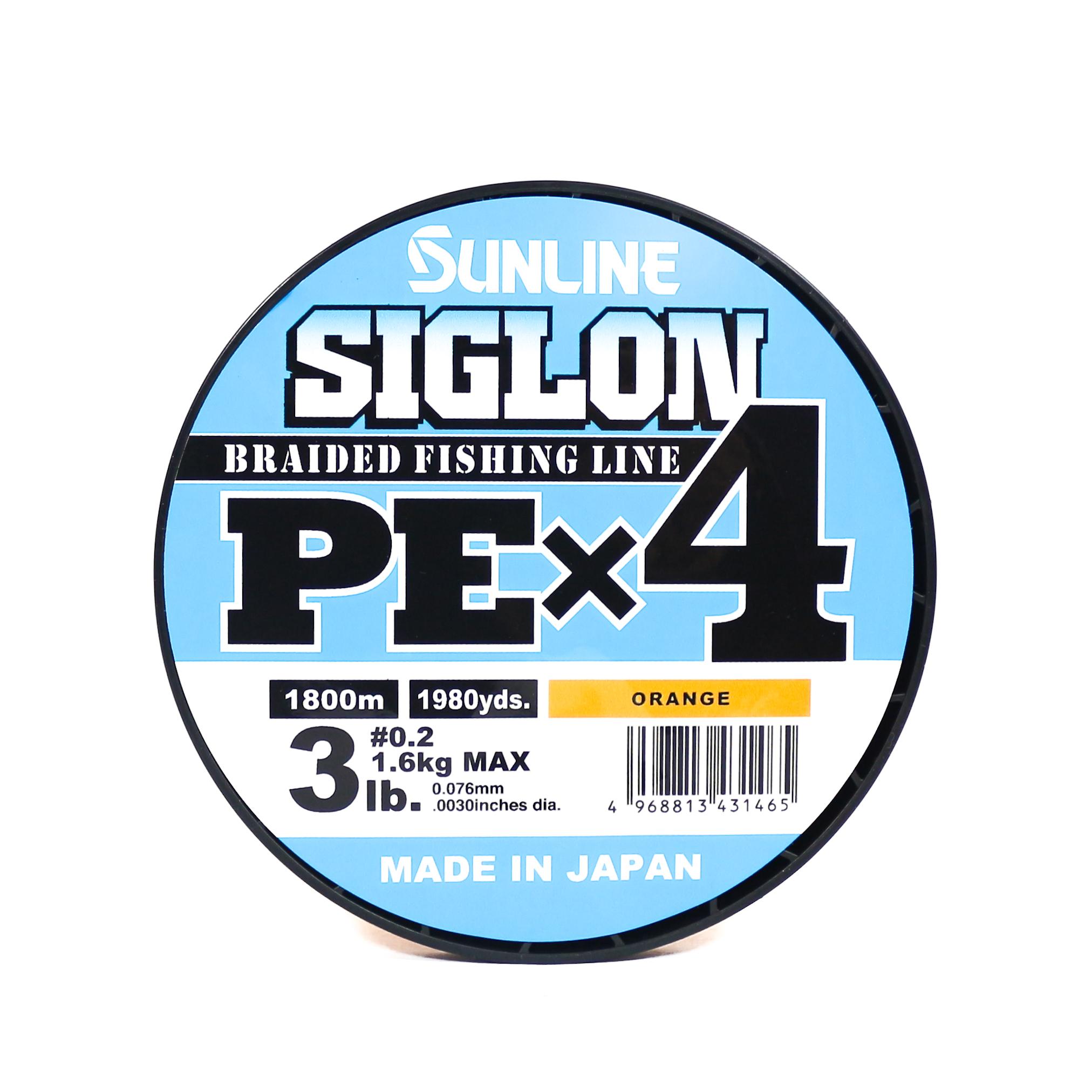 

Продажа Sunline P.E Line X4 Siglon 1800M P.E 0.2 3LB Оранжевый (1465)