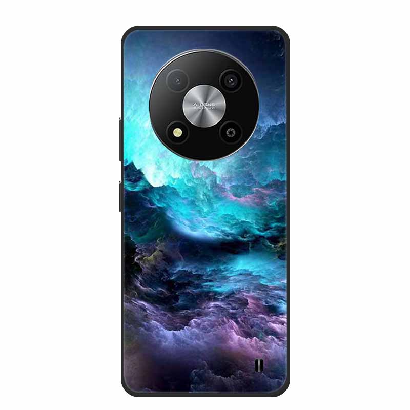 Phone Case For ZTE Blade A73 5G Back Cover Case Black Silicone Shockpoof Soft Funda For ZTE Blade A73 5G Case A 73 6.52" Coque