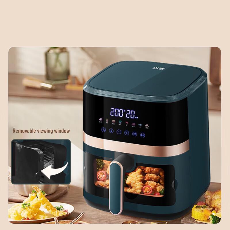 Shanben 6L Smart Visual Air Fryer CN plug (adapter included)