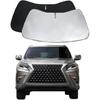 GX460 GX400 GX470  Windshield Sun Shade For GX460 GX400 GX470 2002-2025 Front Window Sunshade Sun Visor 240T Shade Blocks UV Rays Car Accessories