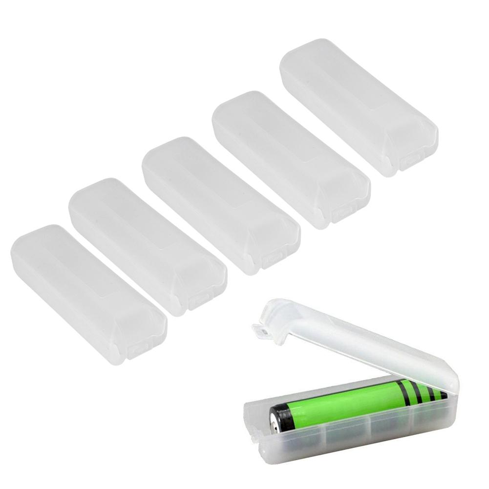 5PCS Waterproof Battery Box Battery Organizer Storage Case for Single 18650 Battery