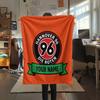 Custom Name Hannover 96 Flannel Blanket, High quality Comfortable for All Seasons, Home Decor, Warmth and Comfort
