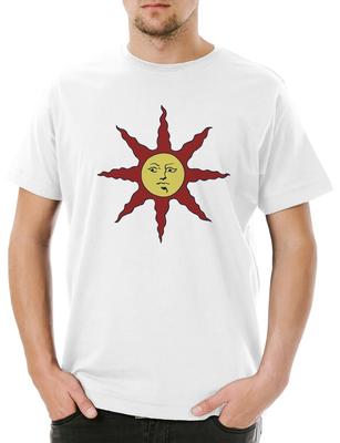 Dark Soul Sun Heren T-shirt Firelink Shrine Donkere Gamer Nerd Fantasy Geek Spel
