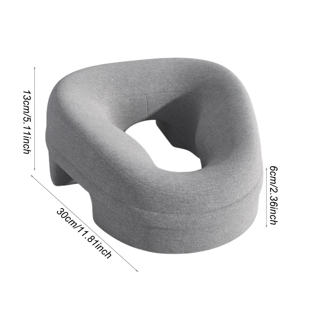 Face Down Pillow Stomach Sleeping Pillow Face Down Pillow Prone Home Massage Headrest for Massage Recovery Equipment