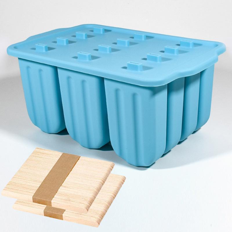 Food-Grade Silicone Popsicle Mold - Easy Release for Homemade Ice Cream