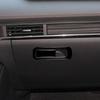 Black PVC Car Passenger Glove Box Switch Panel Cover For Mazda 3 Axela -2024
