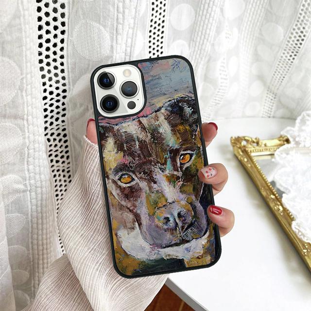 Pit bull Terrier Phone Case For Samsung Galaxy S10 S22 S23 S24 Note 10 20 Lite S20 Plus S21 Ultra Back Cover