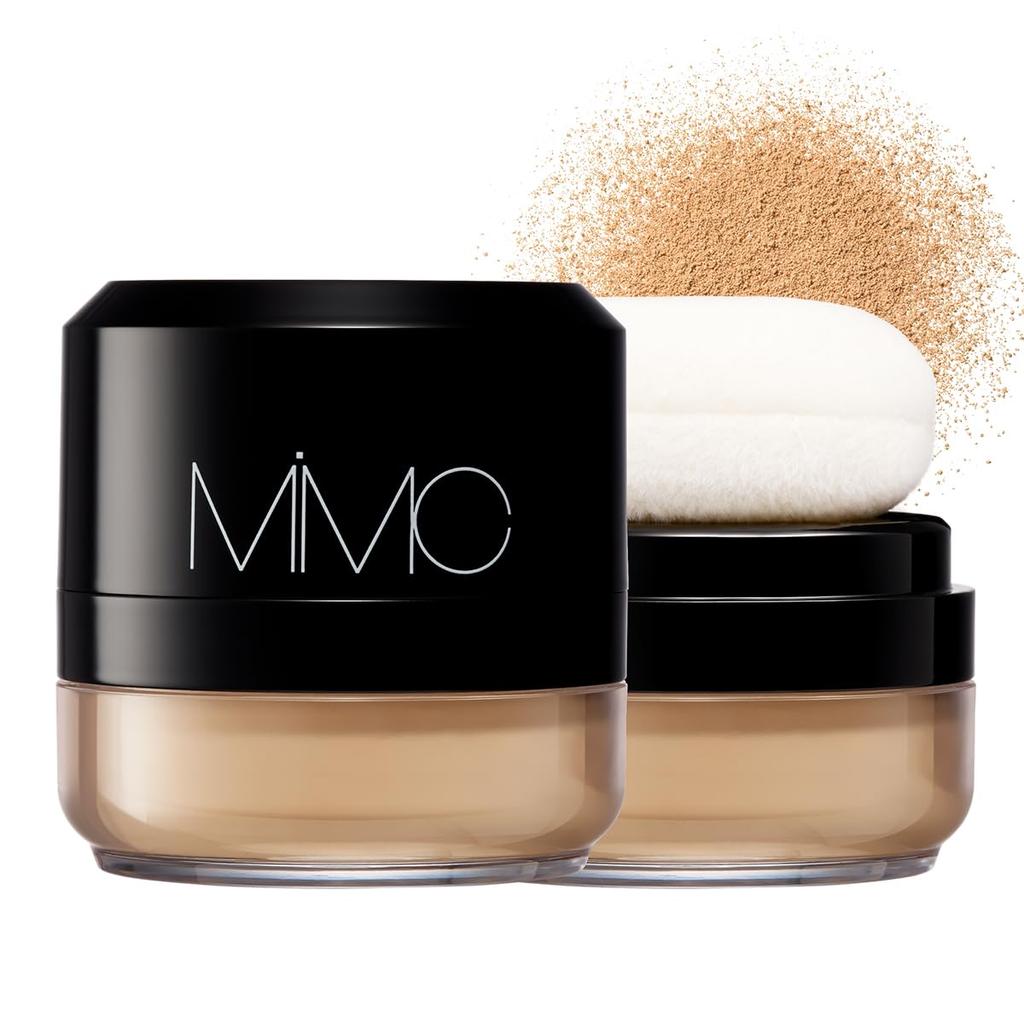 MiMC Mineral Moist Powder Pompon Neutral Foundation, Type, 102,