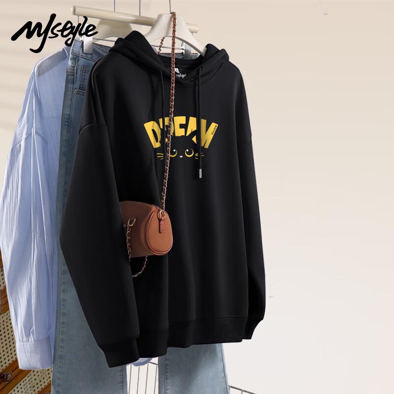 

MJ STYLE Women s Hooded Sweatshirt S