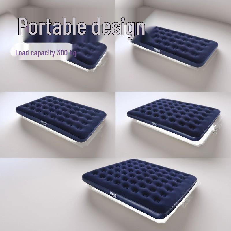 Portable Double/Single Inflatable Bed – Thickened, Widened for Indoor/Outdoor Use