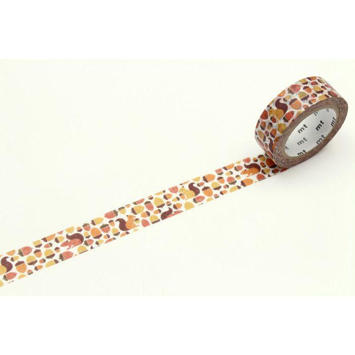 Masking Tape MT EX Squirrel and Hazelnut