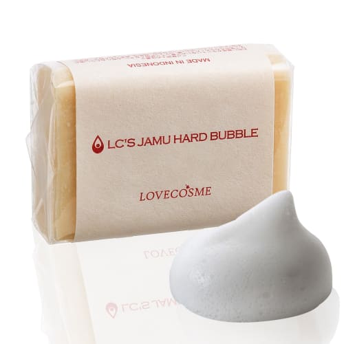 

Love Cosmetics Jamu Hard Bubble 75g (Delicate Zone Soap, Dark Spots, Scented, Moisturizing)