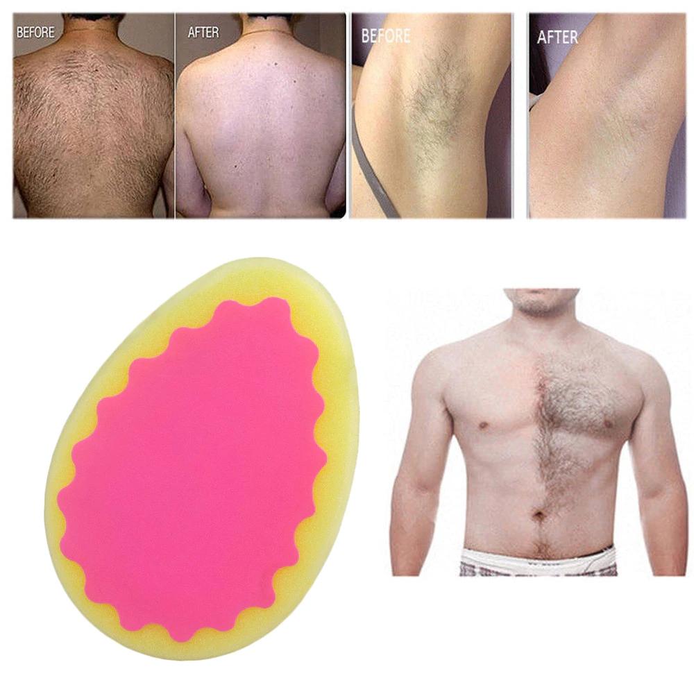 Buy 1PC Hair Remover Sponge Magic Painless Hair Removal Depilation Sponge Pad Remove Hair