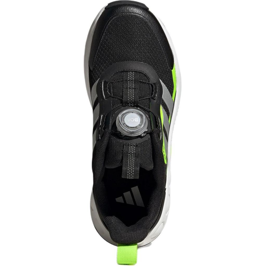 Adidas Nitrobubble Comfortable Soft Non-Slip Wear-Resistant Low-Top Casual Shoes Kids Casual Shoes Black IH1563