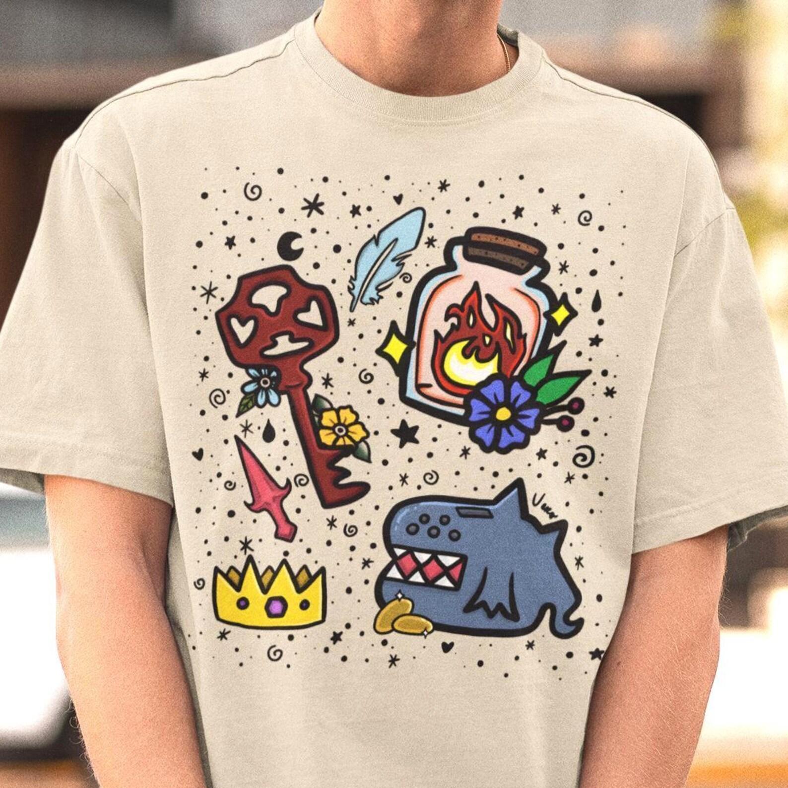 Slay The Spire Shirt - Indie Game Tshirt,Gamer Graphic Tees,Gaming Sweatshirt M